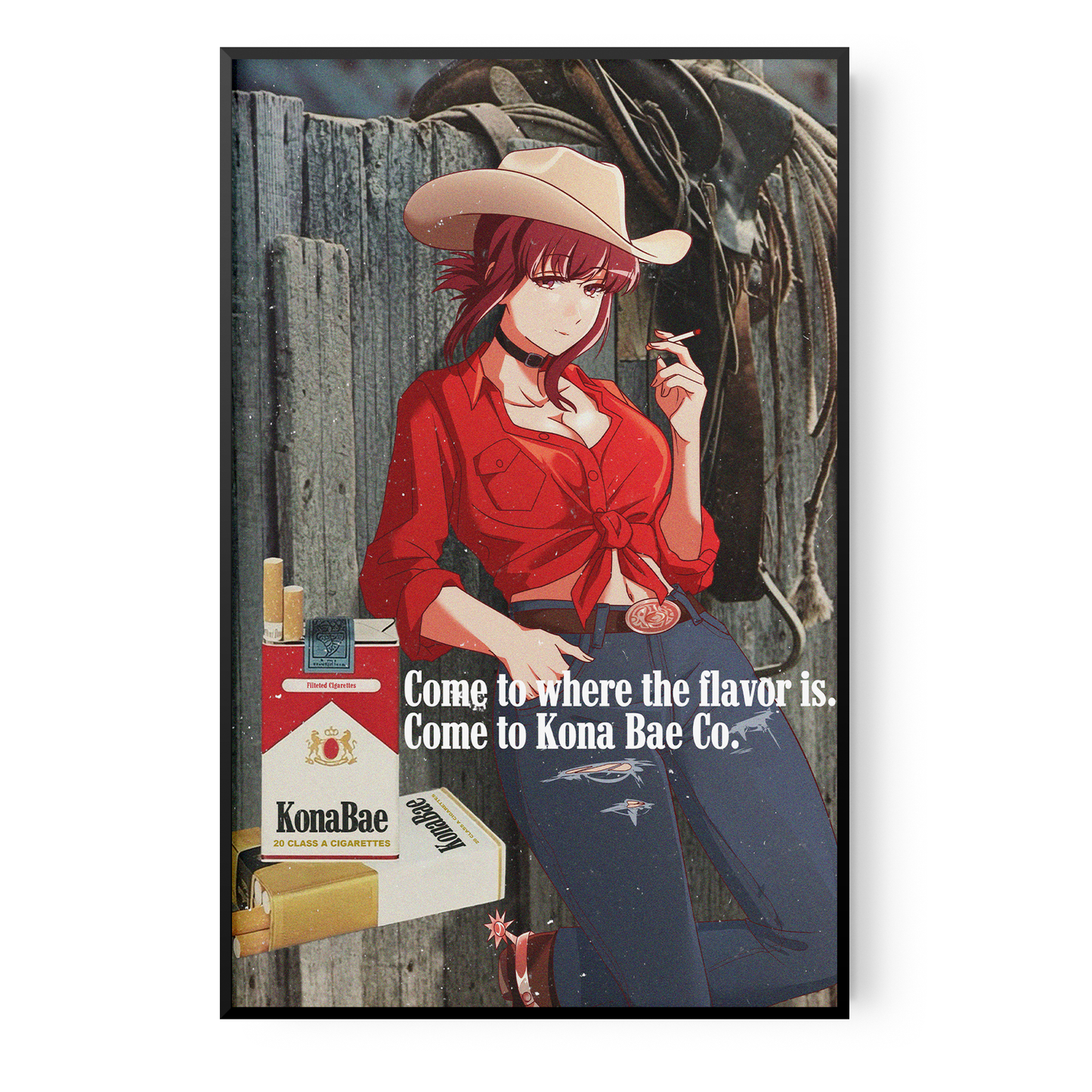 Tamaya the Cowgirl Poster