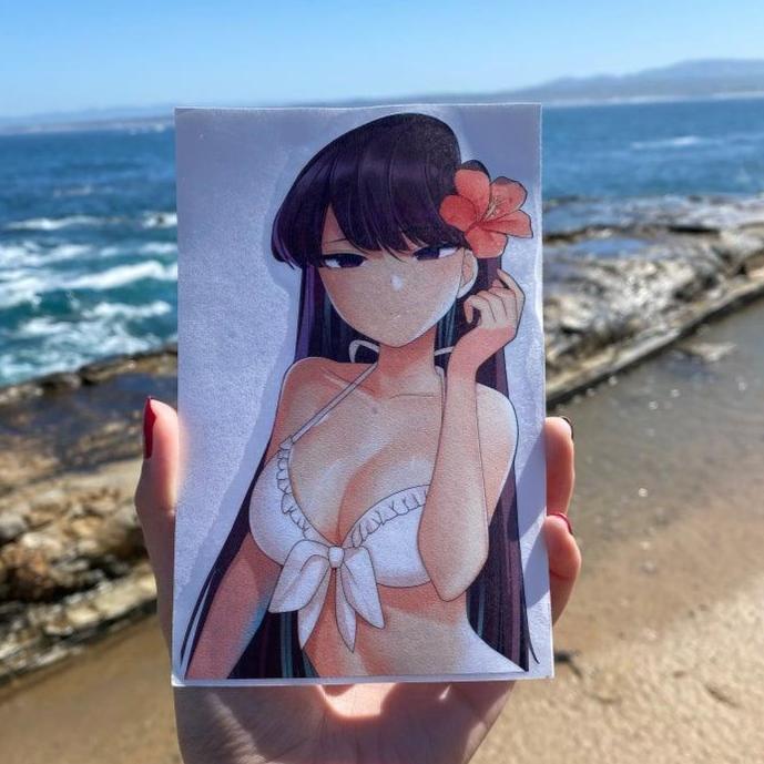 Tropical Komi san sticker - Kona Bae Co.